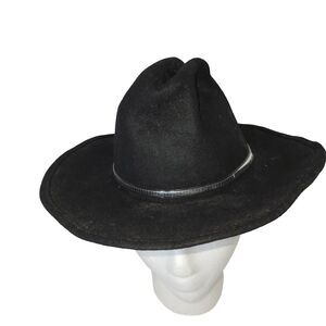 Bailey Hat of California Black Mens Felt West Western Cap Outdoors Ranch Cowboy